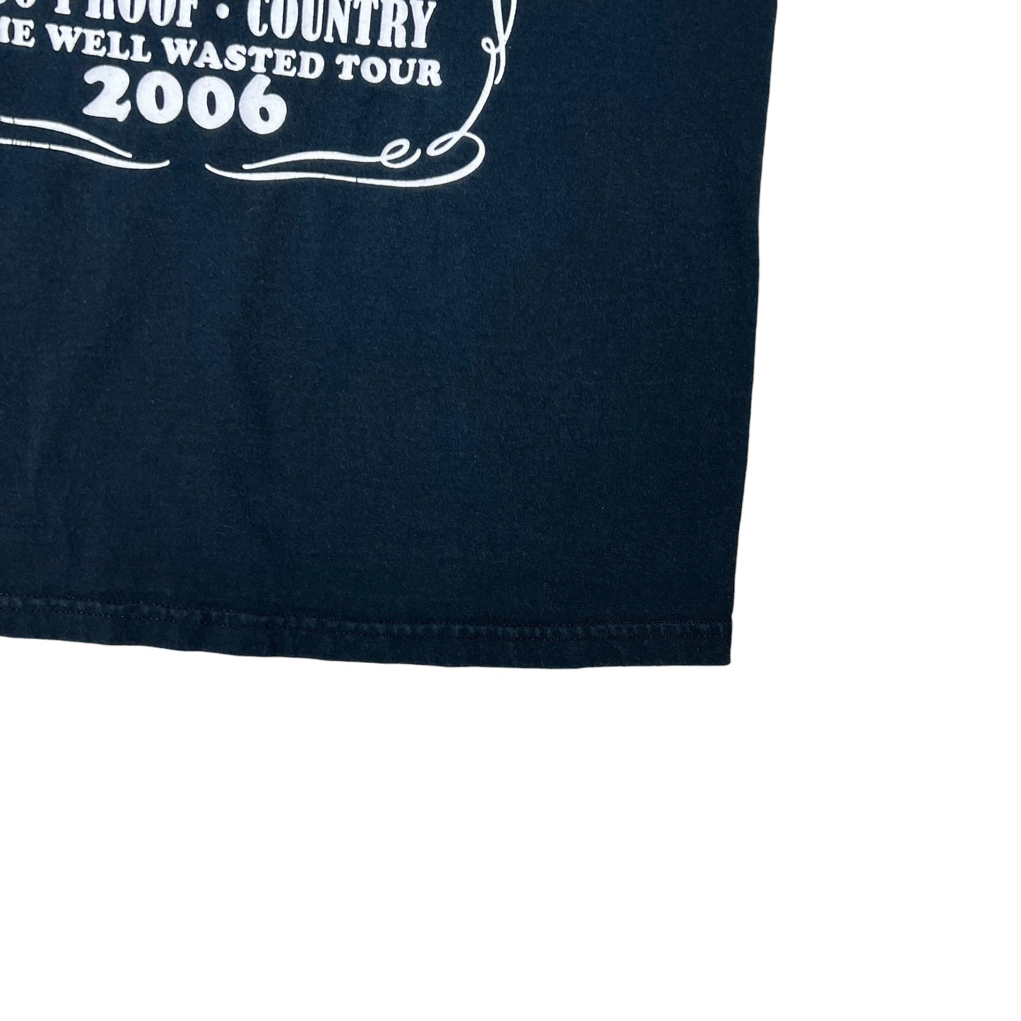 Vintage 2006 Brad Paisley Alcohol Time Well Wasted country music tee (S)