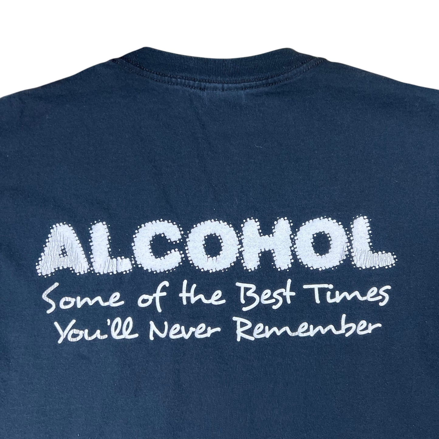 Vintage 2006 Brad Paisley Alcohol Time Well Wasted country music tee (S)
