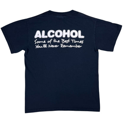 2009 Brad Paisley Alcohol Time Well Wasted country music tee (S)