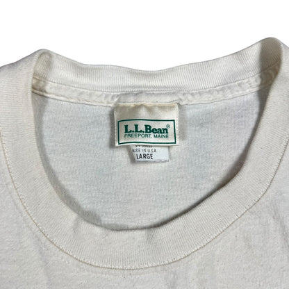 Vintage 90s L.L. Bean In Wildness Is The Preservation Of The World Henry David Thoreau art nature tee (L/XL)