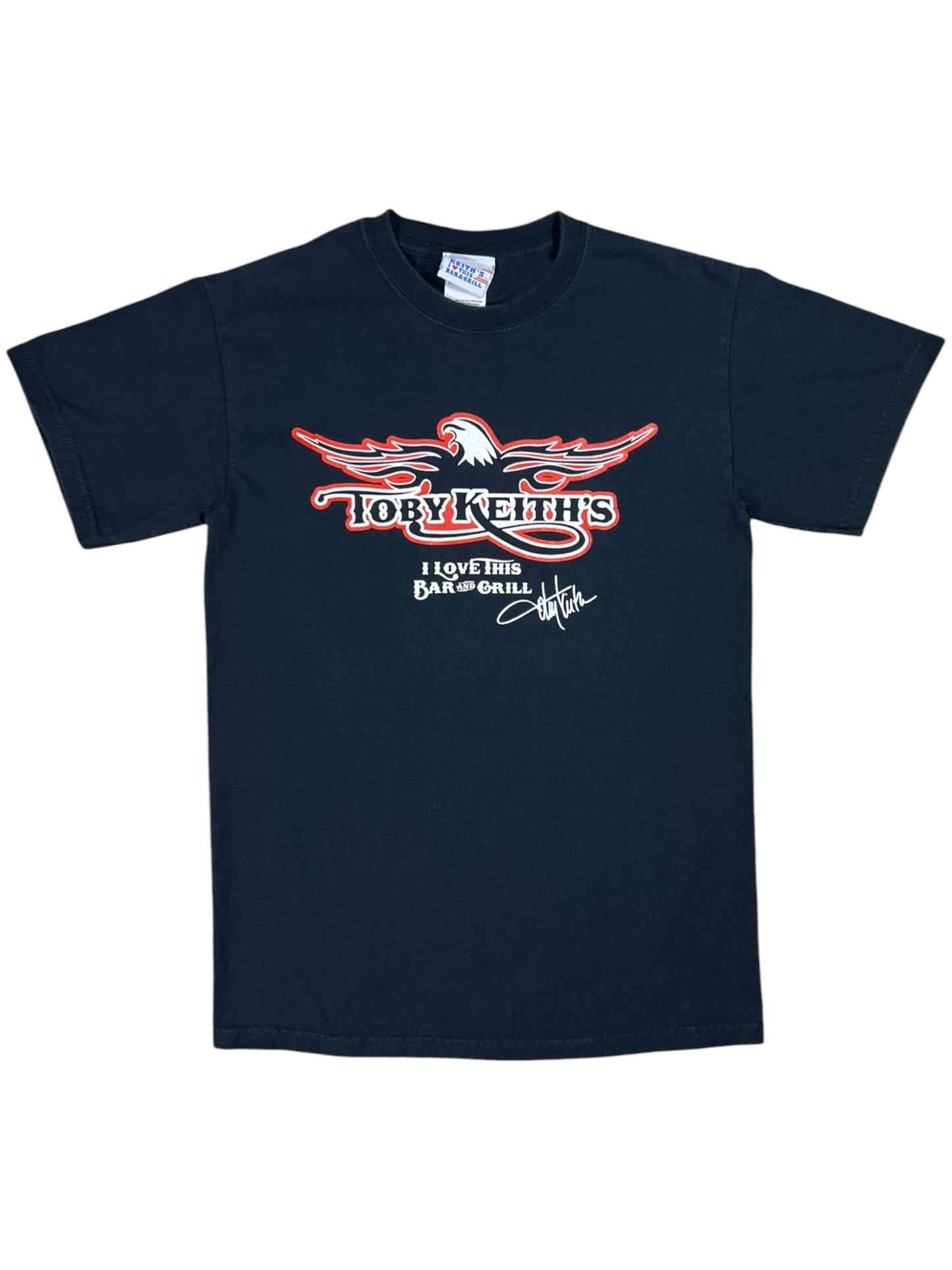 Vintage Y2K Toby Keith Bar & Grill country music tee (S)