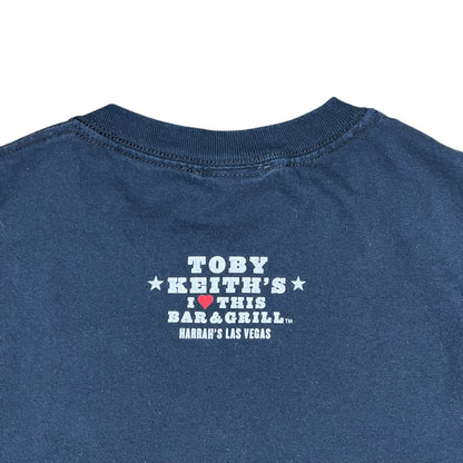 Vintage Y2K Toby Keith Bar & Grill country music tee (S)