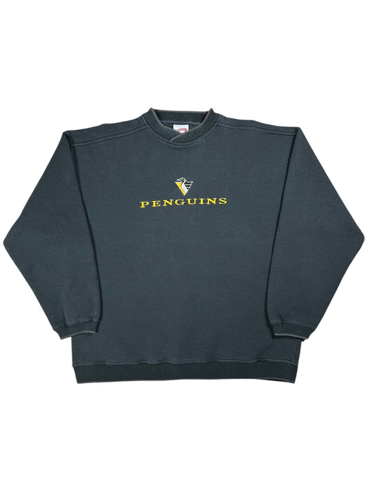 Vintage 90s Pittsburgh Penguins NHL faded crewneck (XL)