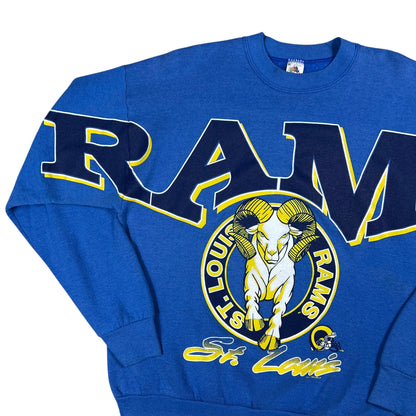 Vintage 1995 St. Louis Rams spell out NFL crewneck (XL)