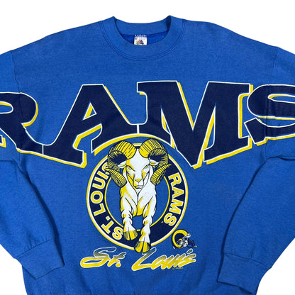 Vintage 1995 St. Louis Rams spell out NFL crewneck (XL)
