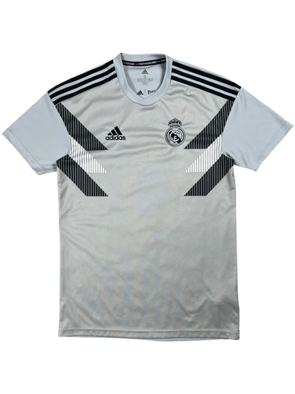 2018 Adidas x Parley Real Madrid Football Club pre match soccer jersey (S)