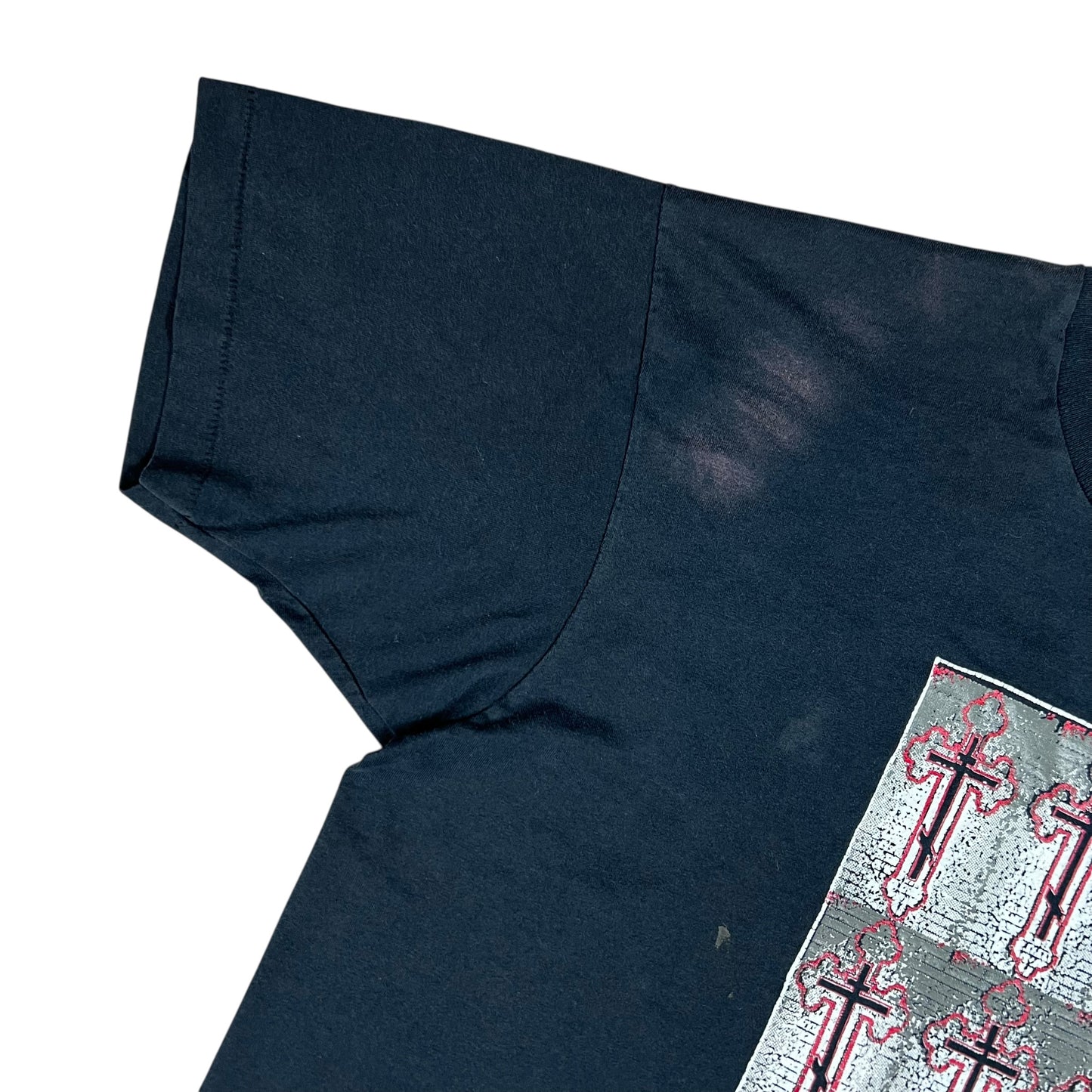 Vintage 1990 Crosses faded Jesus tee (XL)
