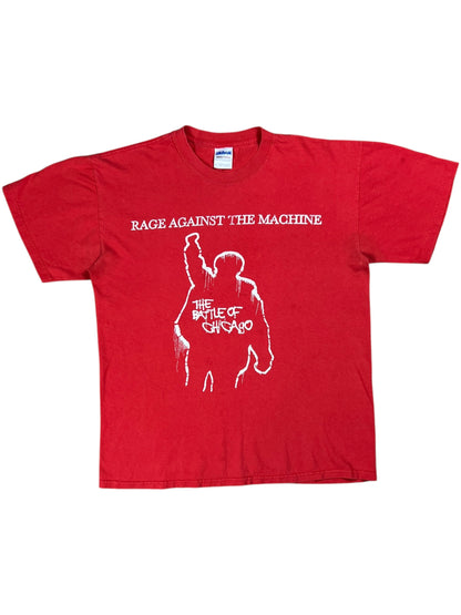 Vintage 2007 Rage Against The Machine The Battle of Chicago tour faded band tee (M)