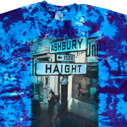 Vintage 1995 Haight & Ashbury tie dye 1960s hippie tee (XL)