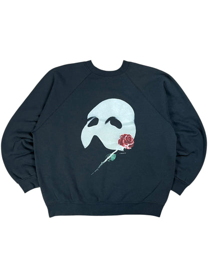 Vintage 1986 Phantom of the Opera faded crewneck (XL)