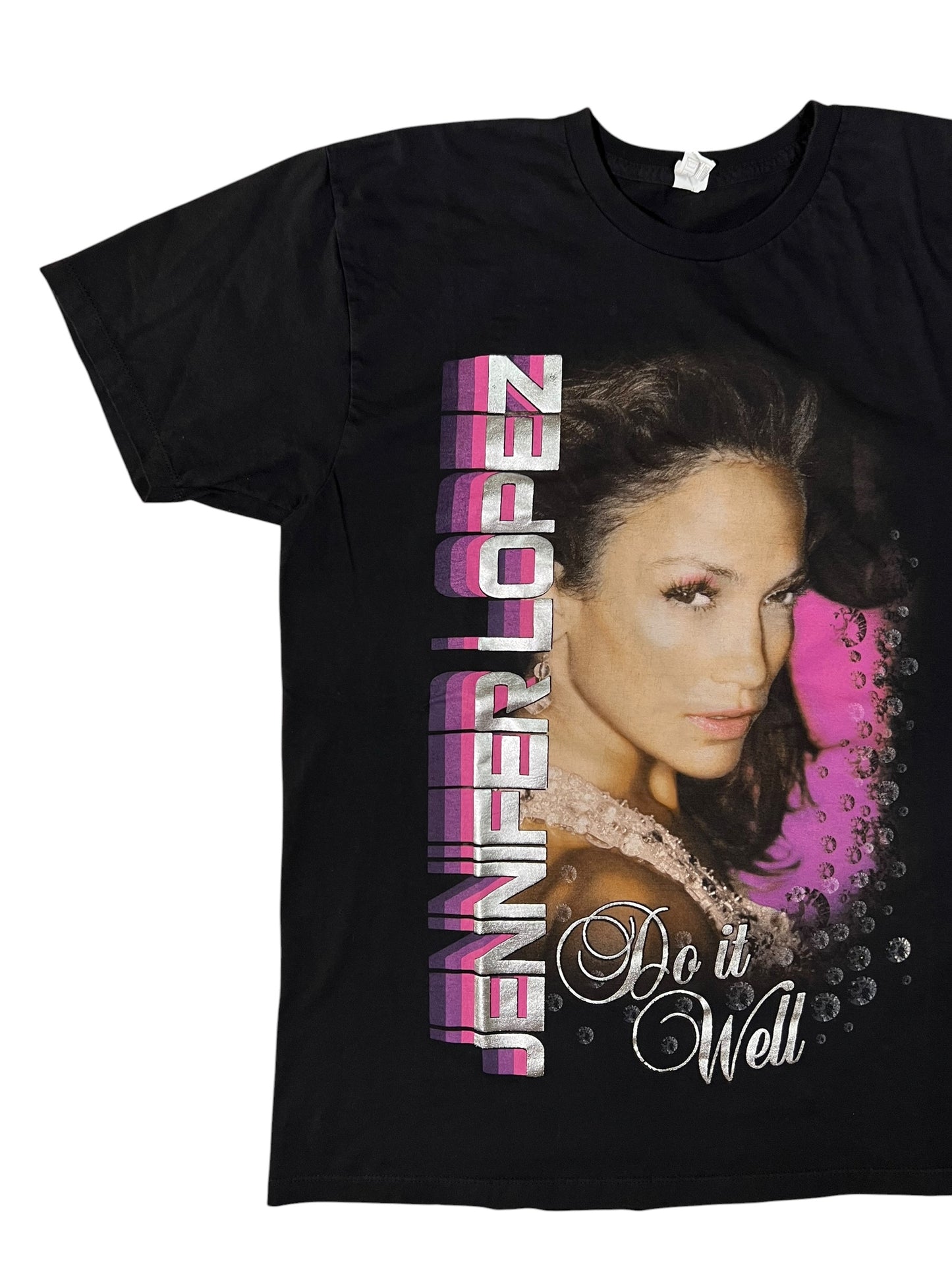 Vintage 2007 Jennifer Lopez JLo Do It Well tour tee (L)