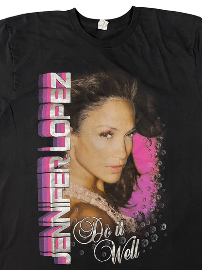 Vintage 2007 Jennifer Lopez JLo Do It Well tour tee (L)