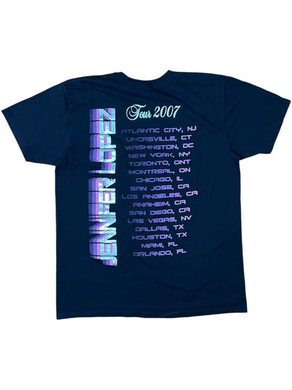 Vintage 2007 Jennifer Lopez JLo Do It Well tour tee (L)