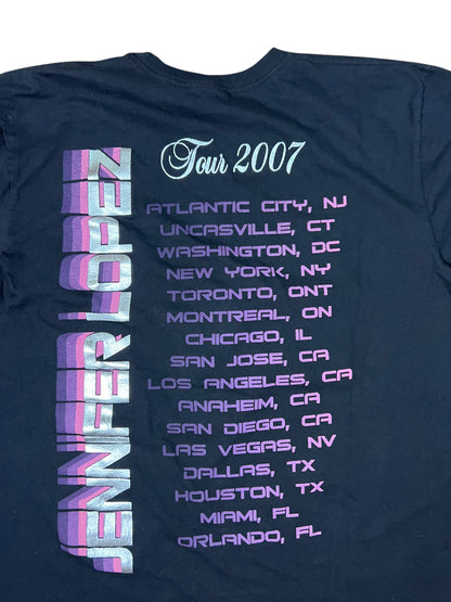 Vintage 2007 Jennifer Lopez JLo Do It Well tour tee (L)