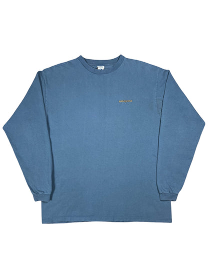 Vintage 90s Patagonia Quality since 1975 faded long sleeve shirt (L)