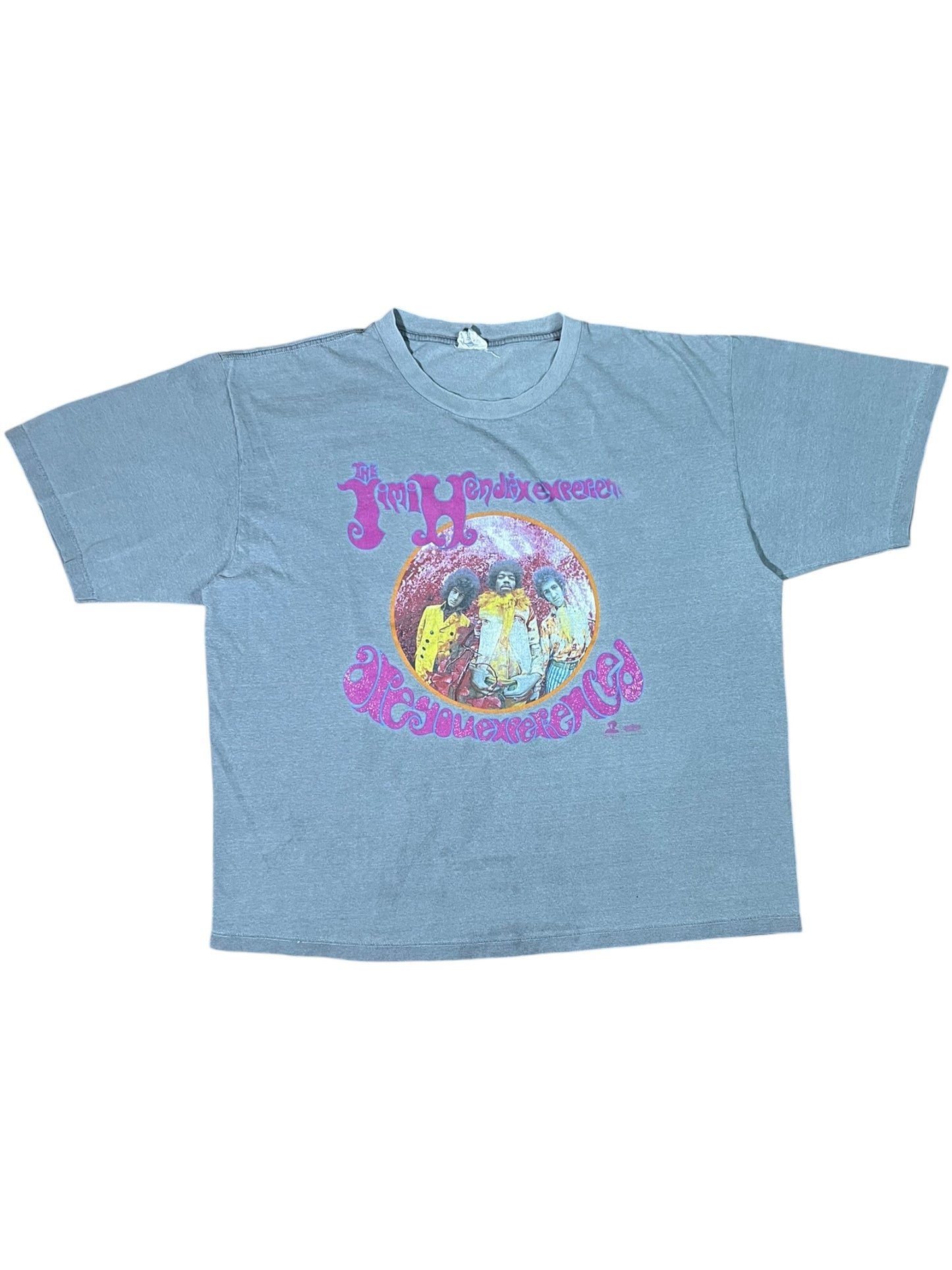 Vintage 90s Winterland The Jimi Hendrix Experience Are You Experienced faded band tee (XL)