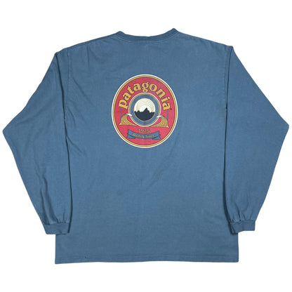 Vintage 90s Patagonia Quality since 1975 faded long sleeve shirt (L)