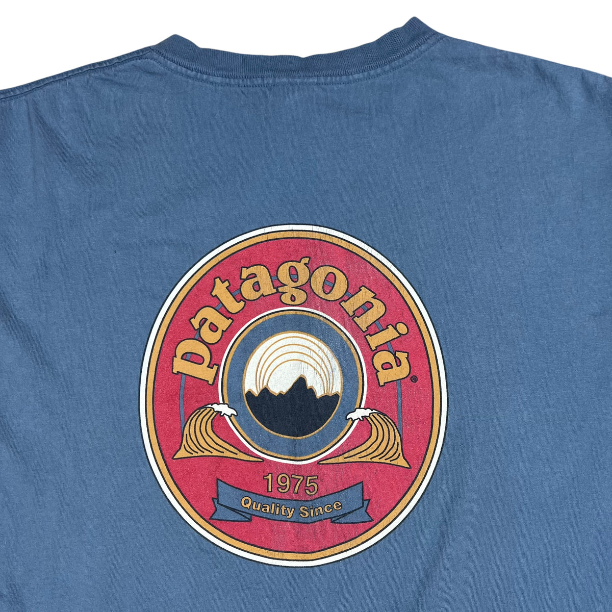 Vintage 90s Patagonia Quality since 1975 faded long sleeve shirt (L)