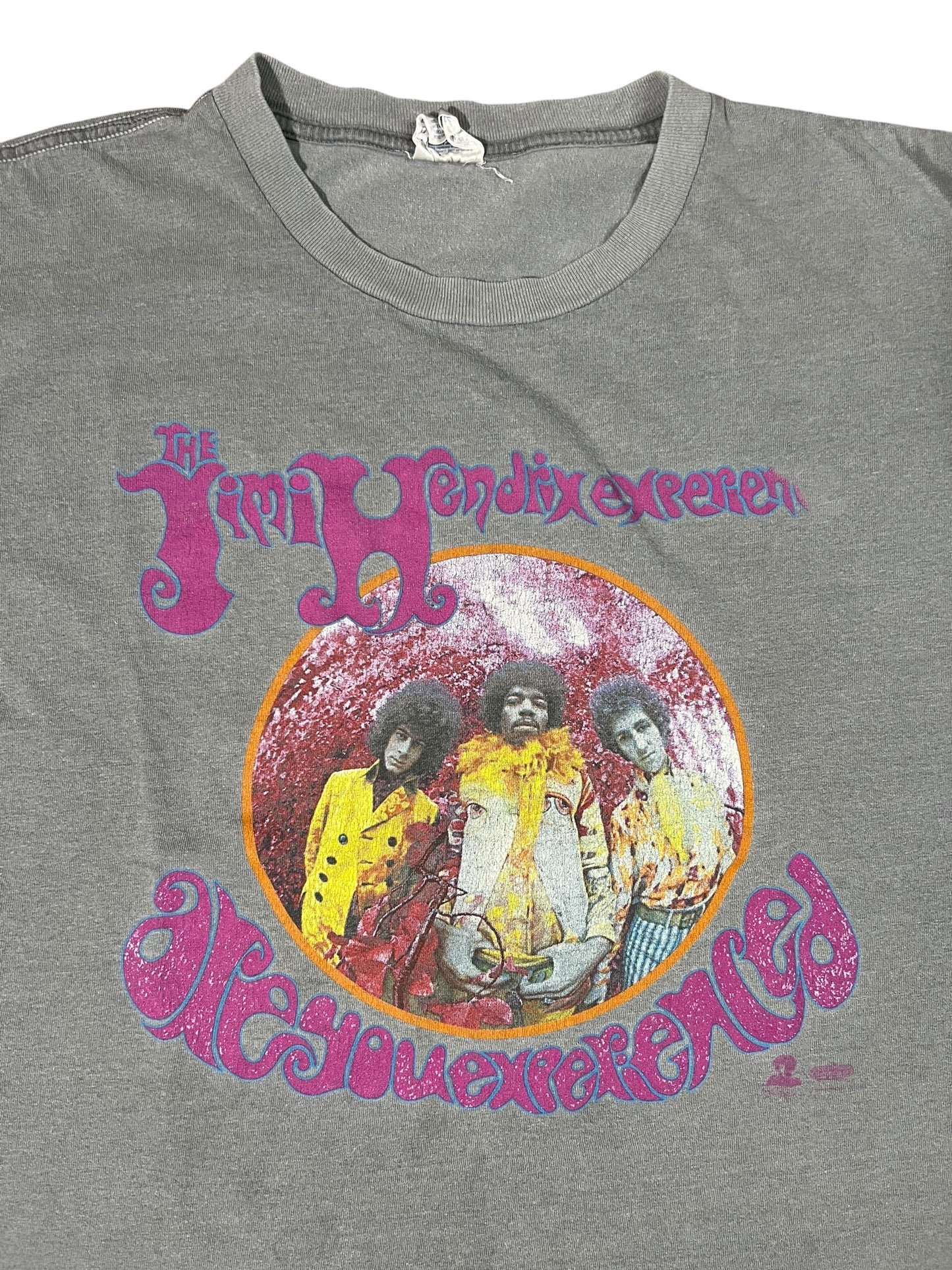 Vintage 90s Winterland The Jimi Hendrix Experience Are You Experienced faded band tee (XL)