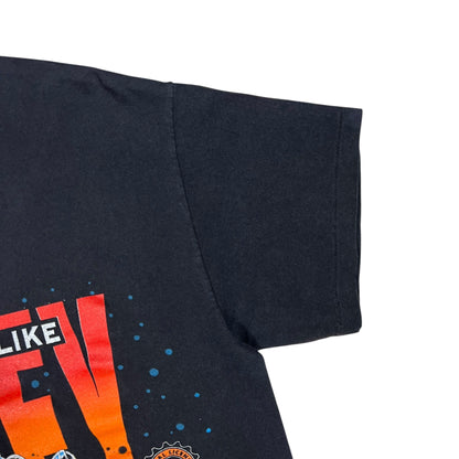 Vintage 1996 Nothing Sounds Like A Harley Davidson big print biker tee (M)