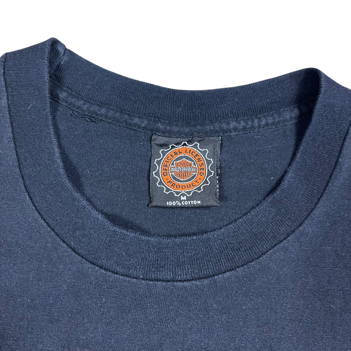 Vintage 1996 Nothing Sounds Like A Harley Davidson big print biker tee (M)