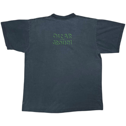 Vintage 90s Changes Oscar The Grouch Sesame Street Shadow faded tee (L)