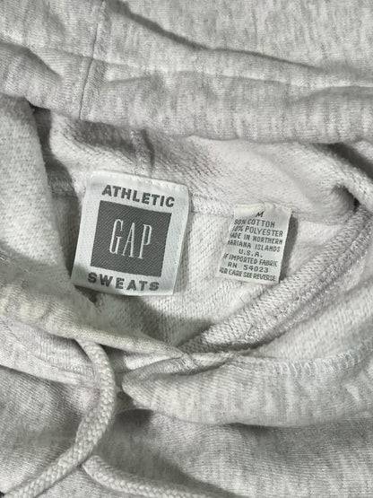 Vintage 90s The GAP spell out reverse weave style hoodie (L)