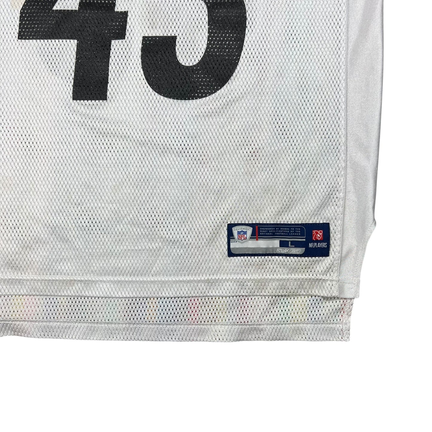 Vintage Y2K Reebok Pittsburgh Steelers Troy Polamalu NFL jersey (L)