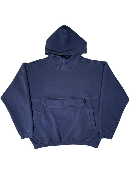 Vintage 90s The GAP anorak abstract pocket hoodie sweatshirt (L)