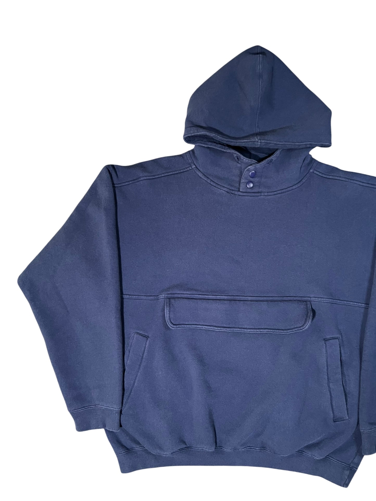 Vintage 90s The GAP anorak abstract pocket hoodie sweatshirt (L)