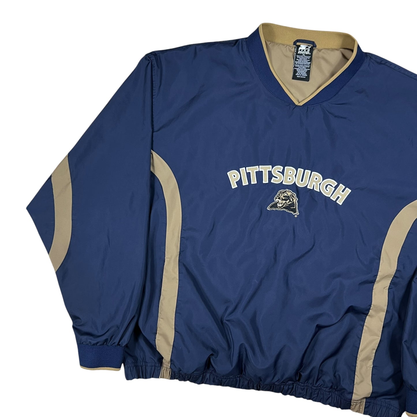 Vintage 90s Starter University of Pittsburgh Pitt Panthers windbreaker (XL)