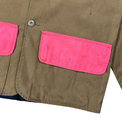 Vintage 80s SAFTBAK faded chore hunting coat (L)