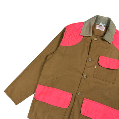 Vintage 80s SAFTBAK faded chore hunting coat (L)