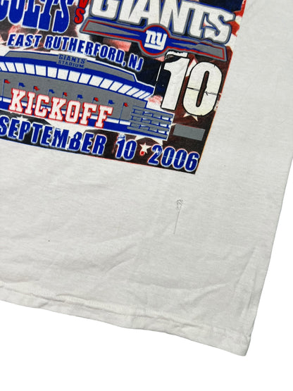 Vintage 2006 New York Giants Indianapolis Colts Manning Brothers tee (L)