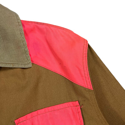 Vintage 80s SAFTBAK faded chore hunting coat (L)