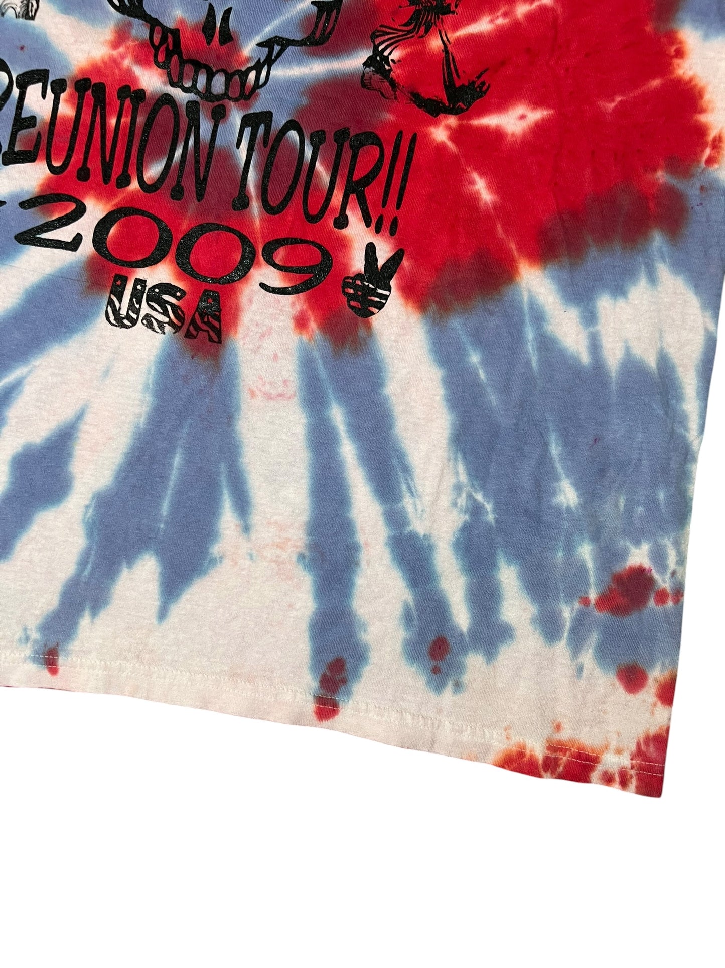 2009 The Dead Reunion Tour Grateful Dead lot band tee (L)