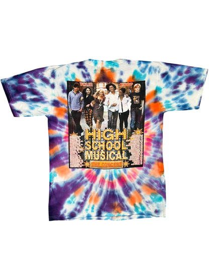 Vintage 2007 High School Musical The Concert tie dye tee (M)