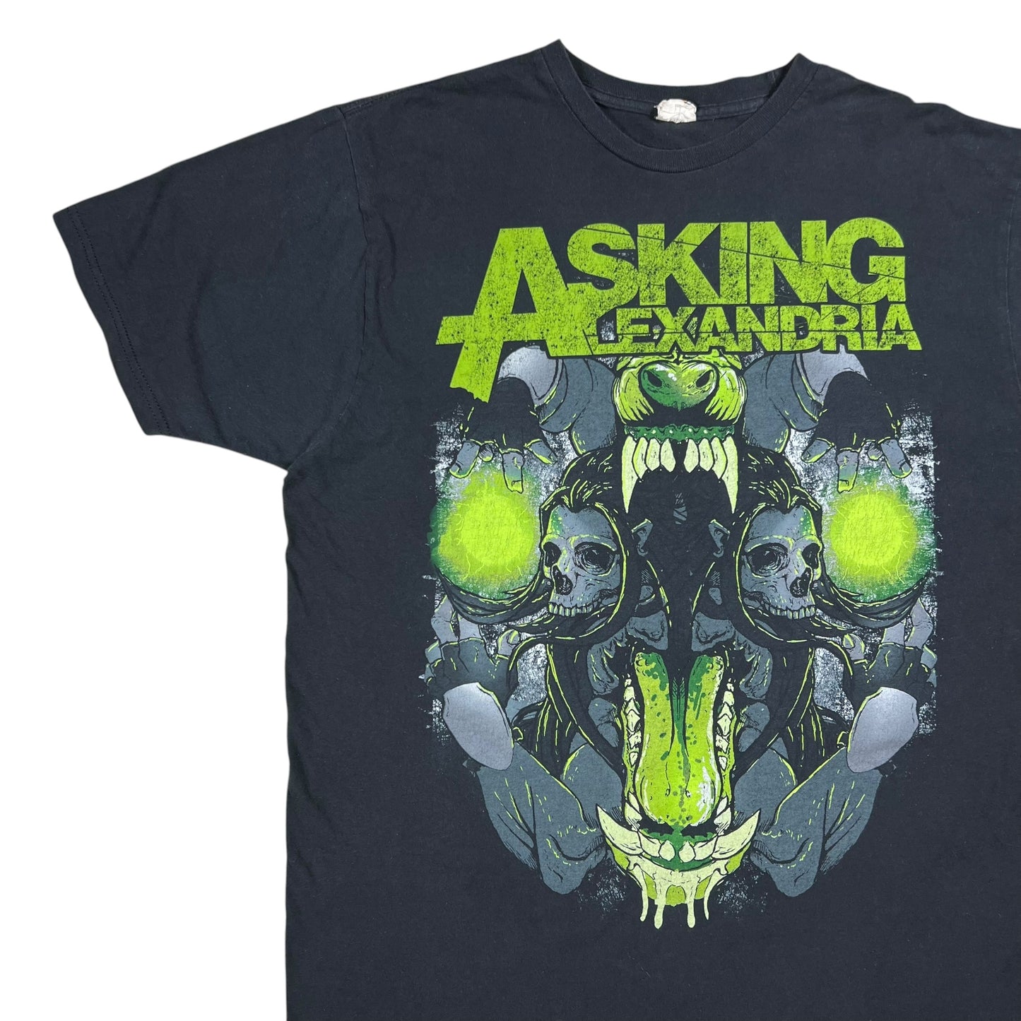 Vintage Y2K Asking Alexandria band tee (L/XL)
