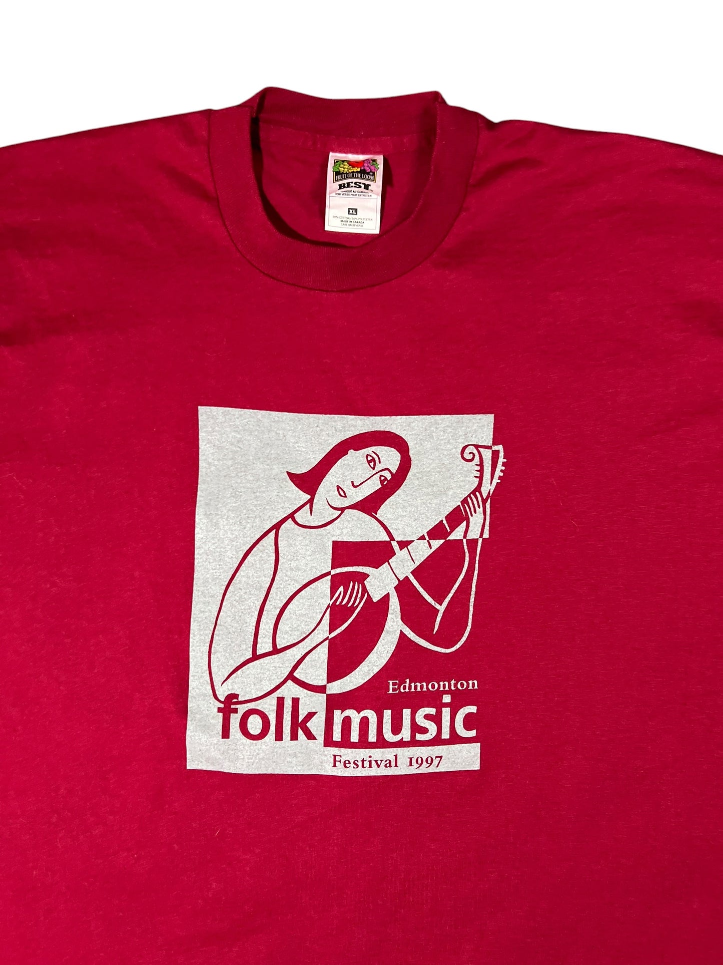 Vintage 1997 Edmonton Folk Music Festival tee (XL)