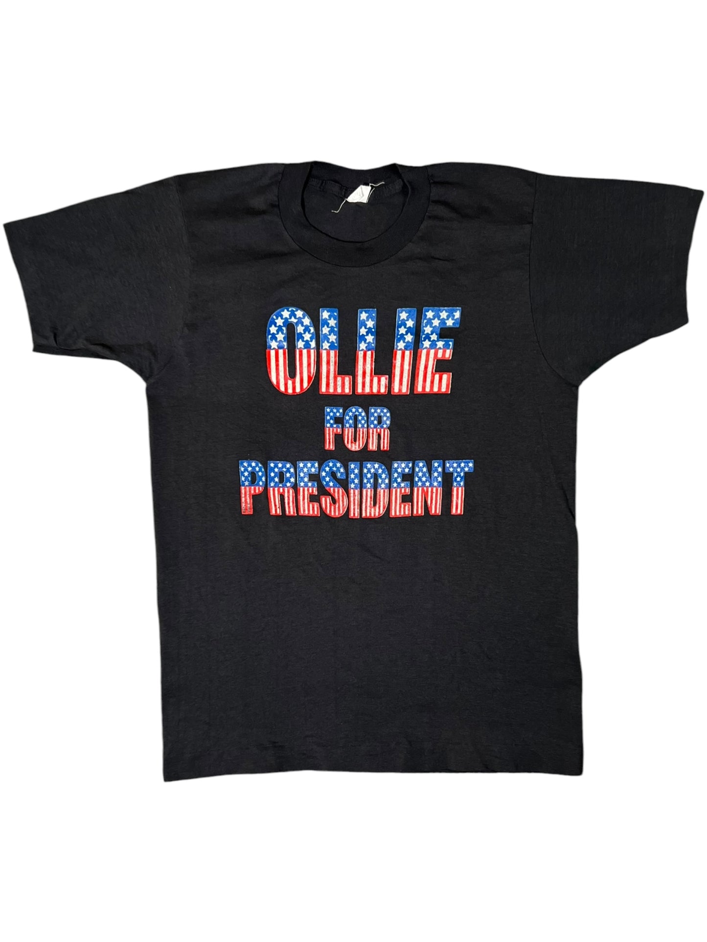 Vintage 80s Oliver North OLLIE FOR PRESIDENT tee (S)