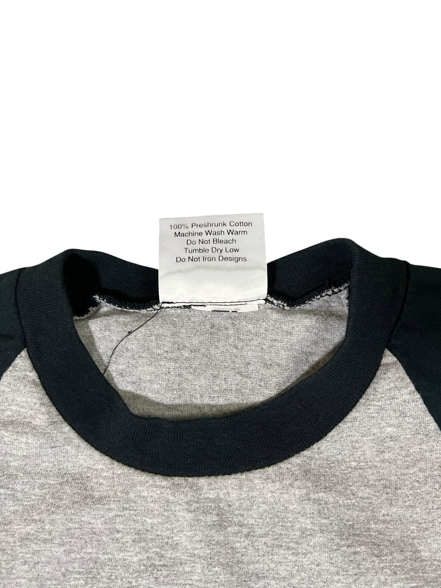 Vintage 90s ERACISM “Freedom comes with an Educated Mind!” Raglan tee (M)