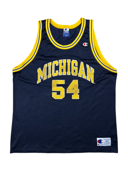 Vintage 90s Champion Unievrsity of Michigan Wolverines Robert Traylor jersey (XL/XXL)