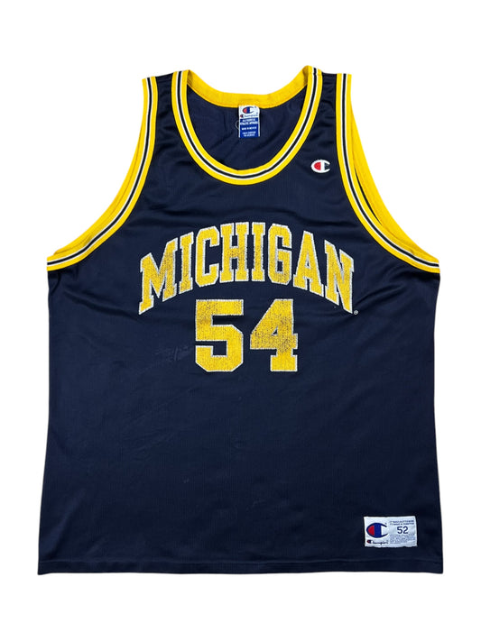 Vintage 90s Champion Unievrsity of Michigan Wolverines Robert Traylor jersey (XL/XXL)