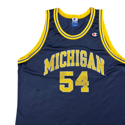 Vintage 90s Champion Unievrsity of Michigan Wolverines Robert Traylor jersey (XL/XXL)