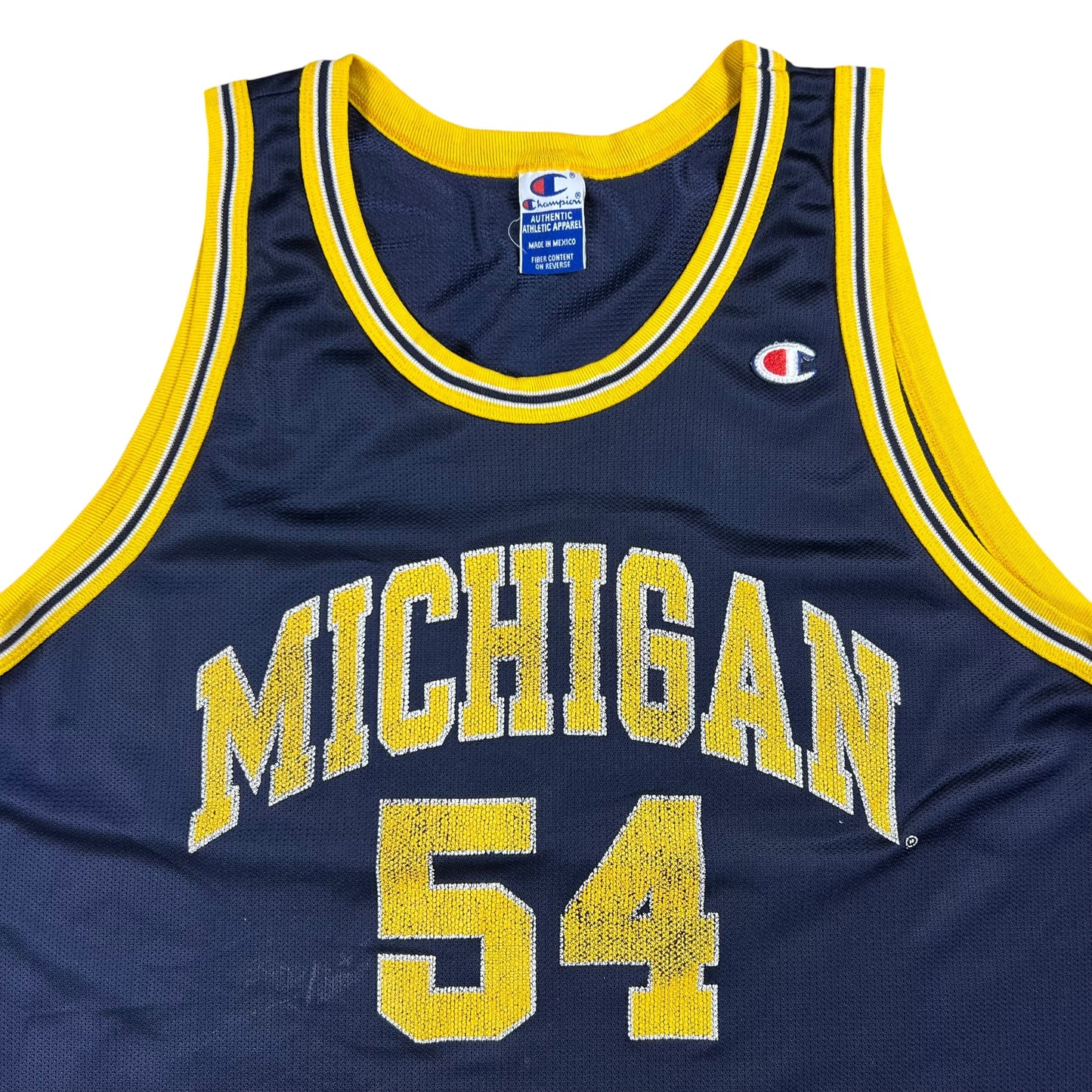 Vintage 90s Champion Unievrsity of Michigan Wolverines Robert Traylor jersey (XL/XXL)