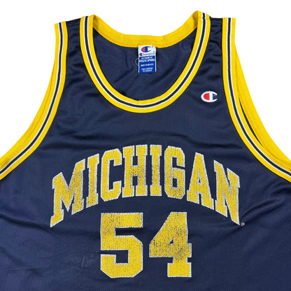 Vintage 90s Champion Unievrsity of Michigan Wolverines Robert Traylor jersey (XL/XXL)