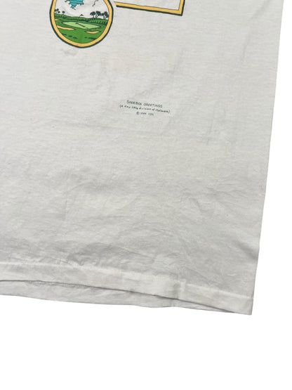 Vintage 90s On The 8th Day God Created Golf Courses. tee (M)