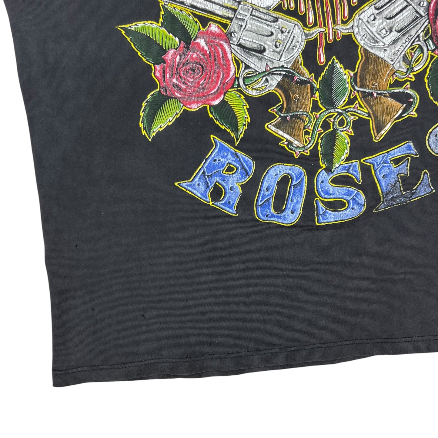 Vintage 90s Brockum Guns N’ Roses Use Your Illusion faded band tee (L)
