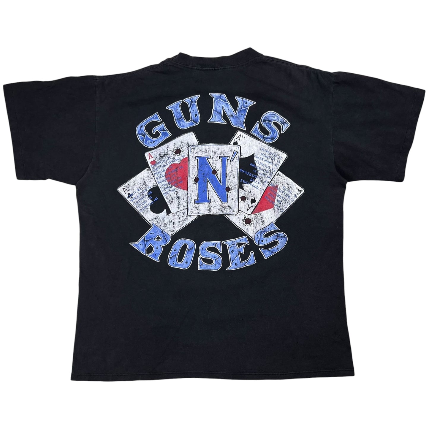Vintage 90s Brockum Guns N’ Roses Use Your Illusion faded band tee (L)
