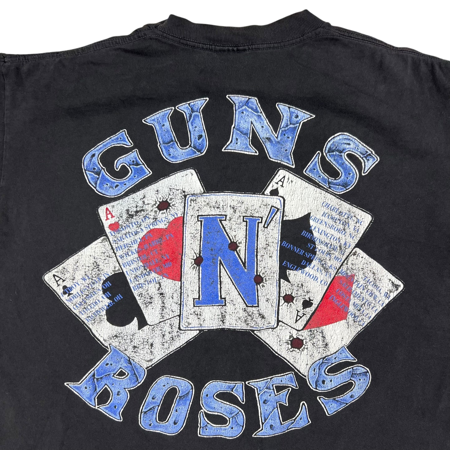 Vintage 90s Brockum Guns N’ Roses Use Your Illusion faded band tee (L)